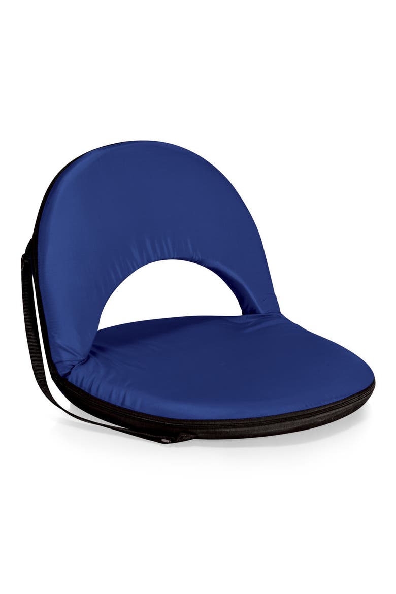 Oniva Portable Reclining Seat, Main, color, NAVY BLUE