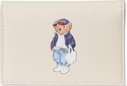 Polo Ralph Lauren Spring Bear Leather Card Wallet