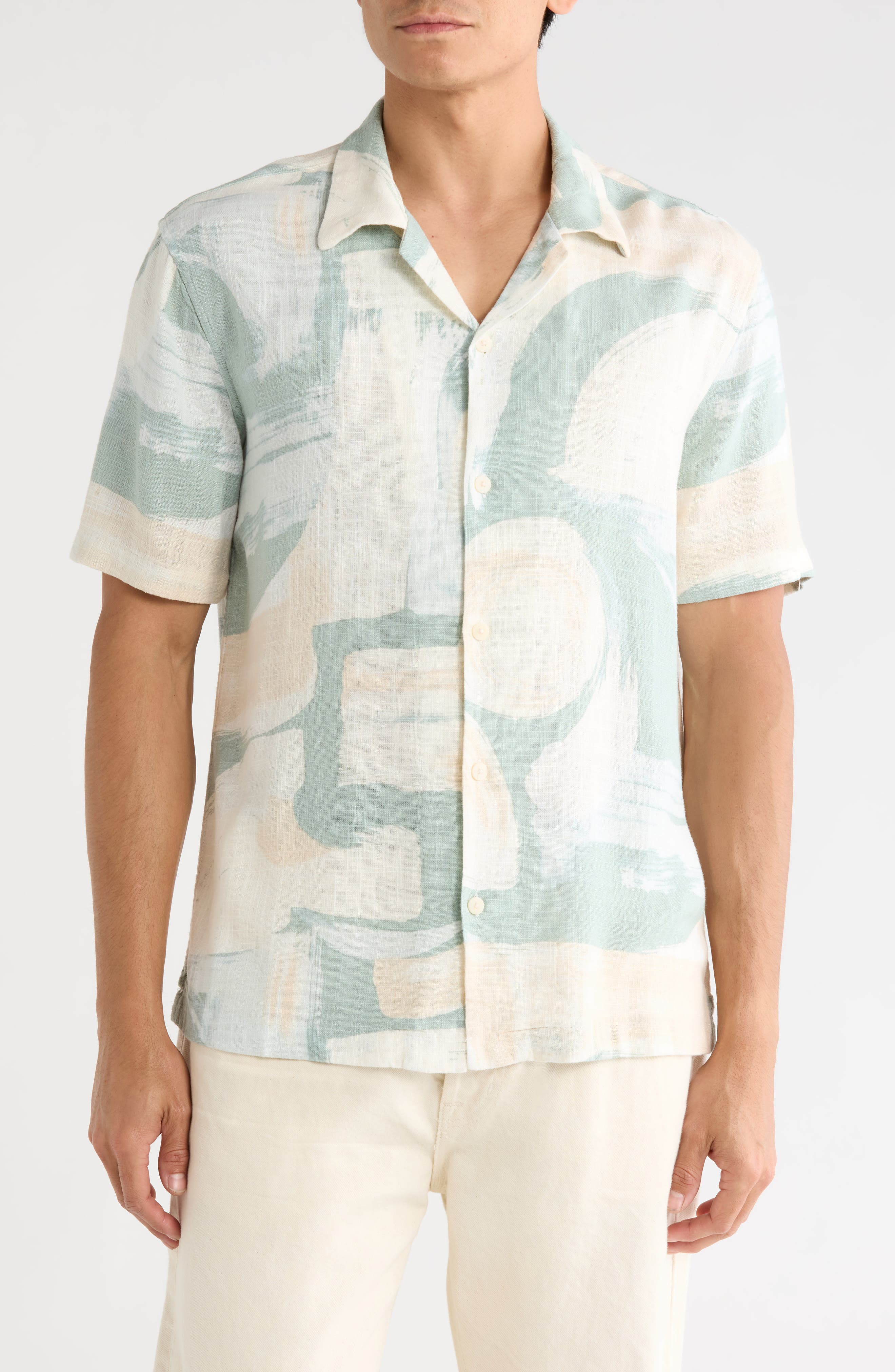 JASON WU Watercolor Camp Shirt