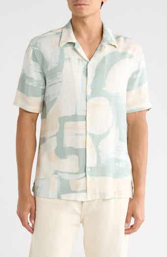 Watercolor Camp Shirt