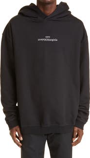 Maison Margiela Embroidered Logo Cotton Hoodie