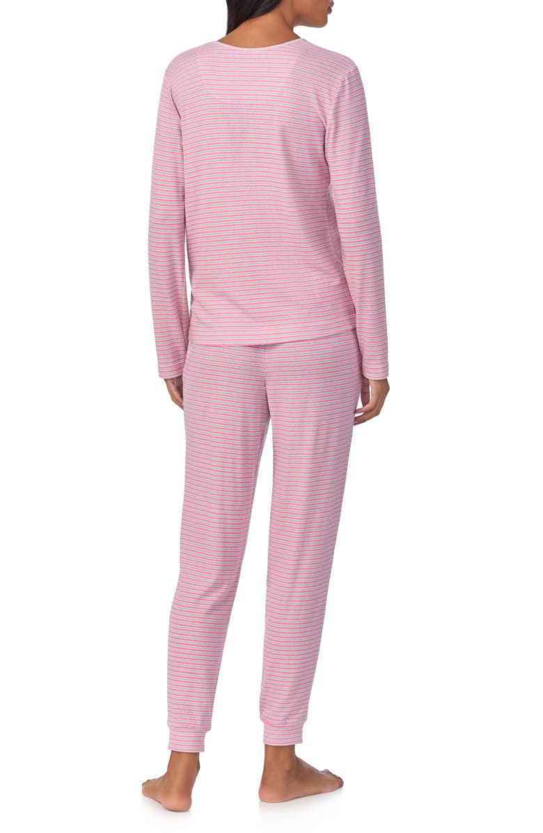 Lauren Ralph Lauren Stripe Henley Pajamas, Alternate, color,