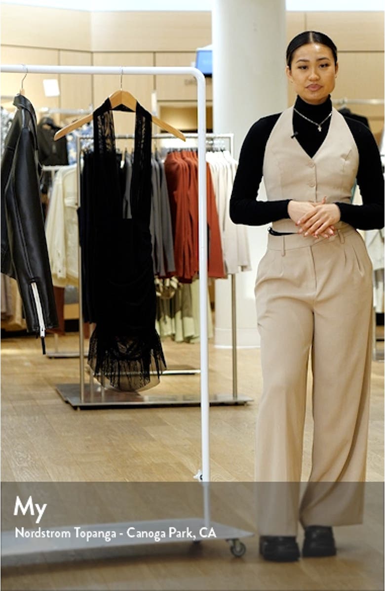 Mesh Plunge Skirted One-Piece Swimsuit, sales video thumbnail