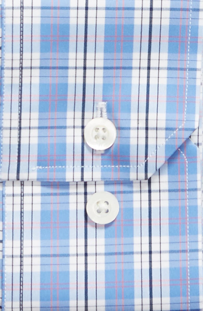Bonobos Tripui Slim Fit Stretch Plaid Dress Shirt, Alternate, color, 