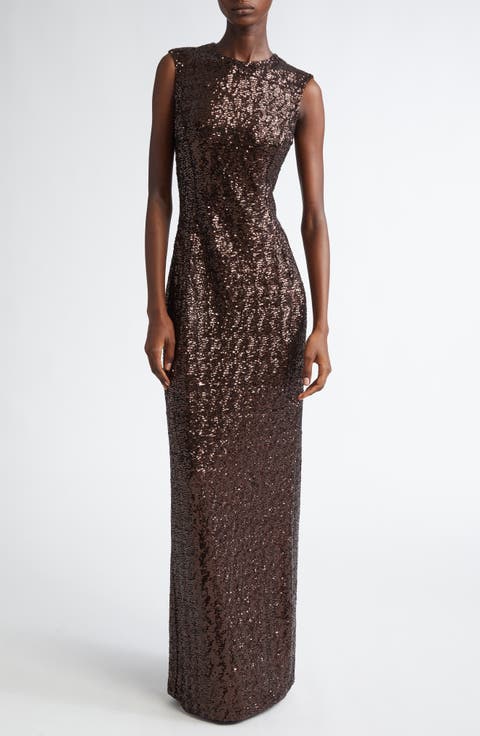 ワンピース Michael Kors Woman Dress Gold MR4822IAFB 710 Michael Kors ribbed knit dress for women mr4822iafb Gold