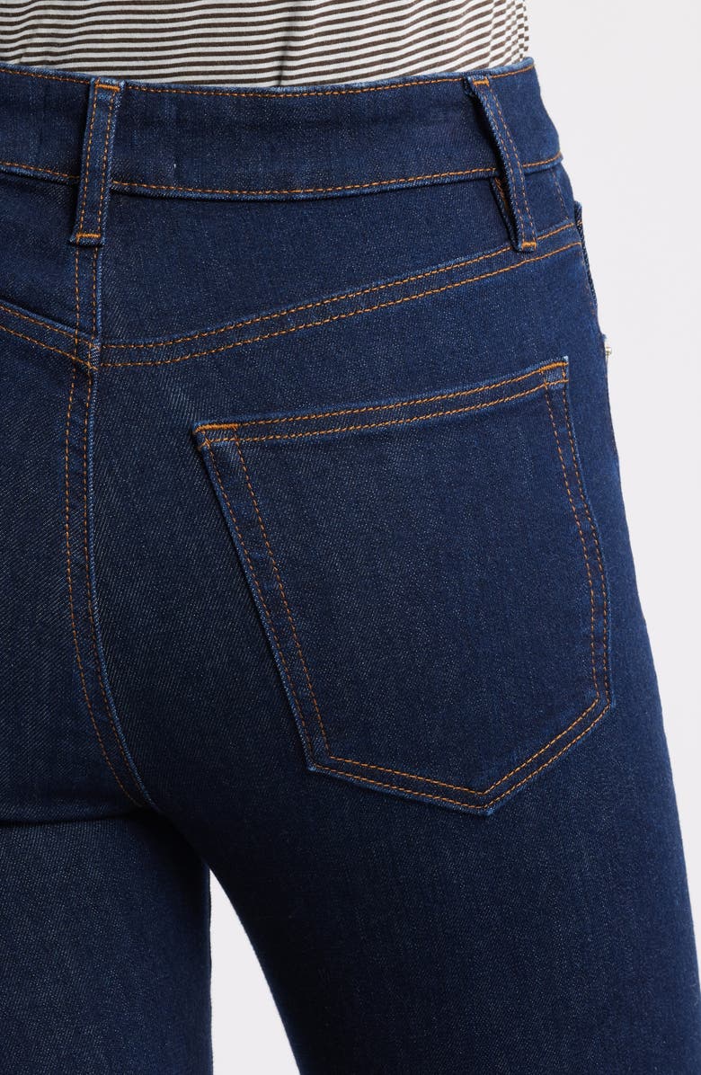 FRAME The Reboot High Waist Crop Flare Jeans, Alternate, color, Rinse