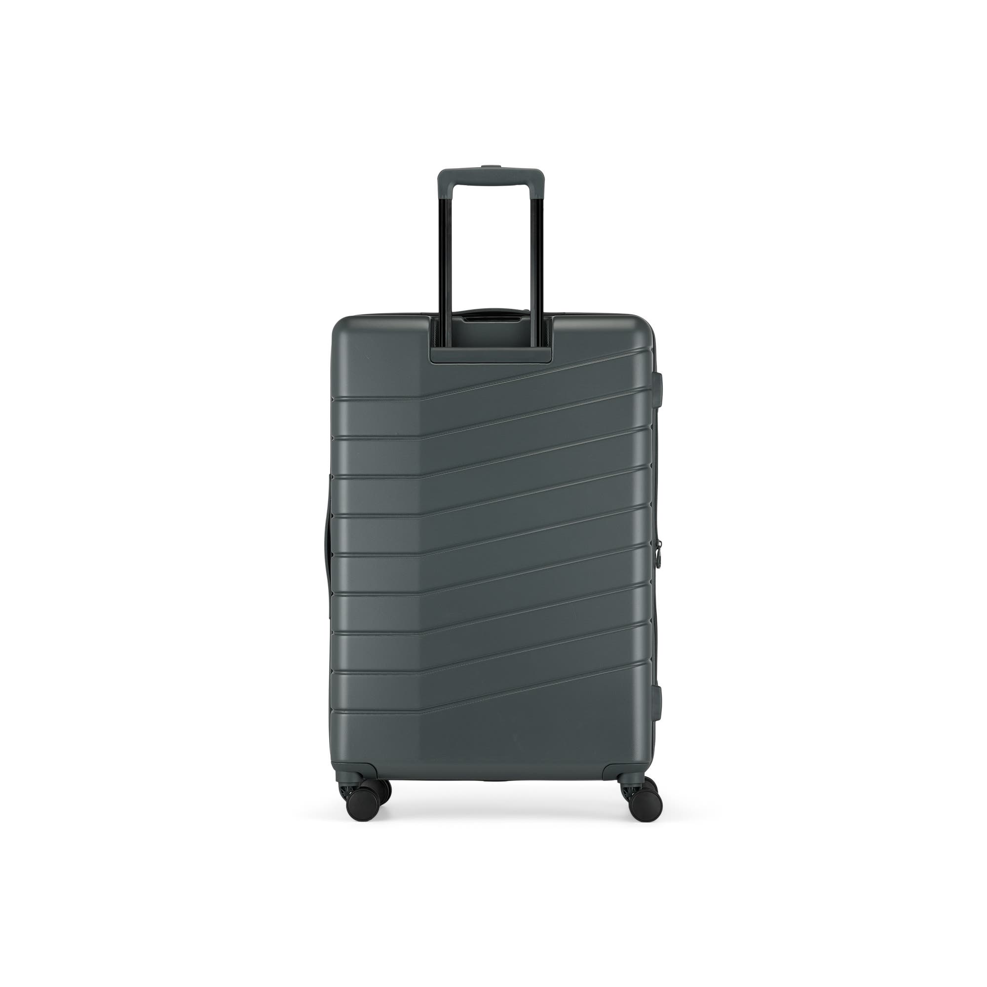 bugatti Munich Hardside Large Luggage with Expansion, Alternate, color, Pewter