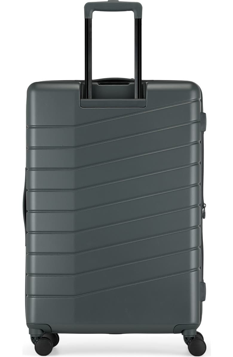 bugatti Munich Hardside Large Luggage with Expansion, Alternate, color, Pewter