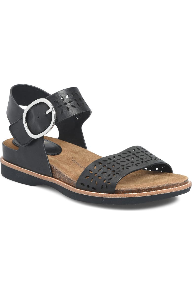 Söfft Bali III Ankle Strap Wedge Sandal, Main, color,