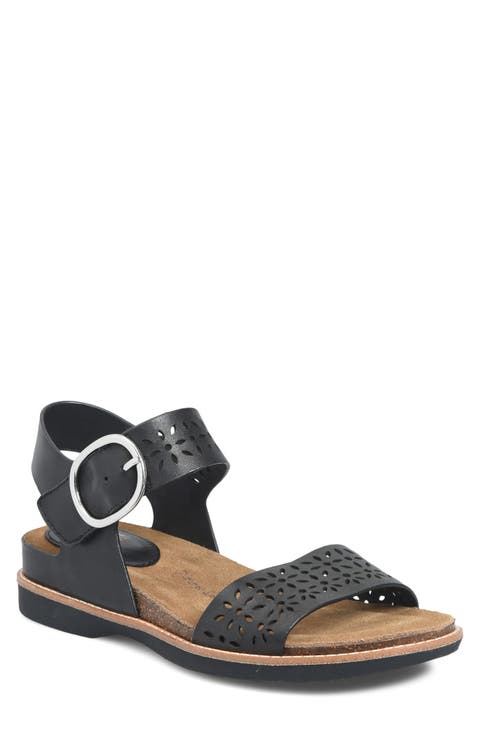Bali III Ankle Strap Wedge Sandal (Women)