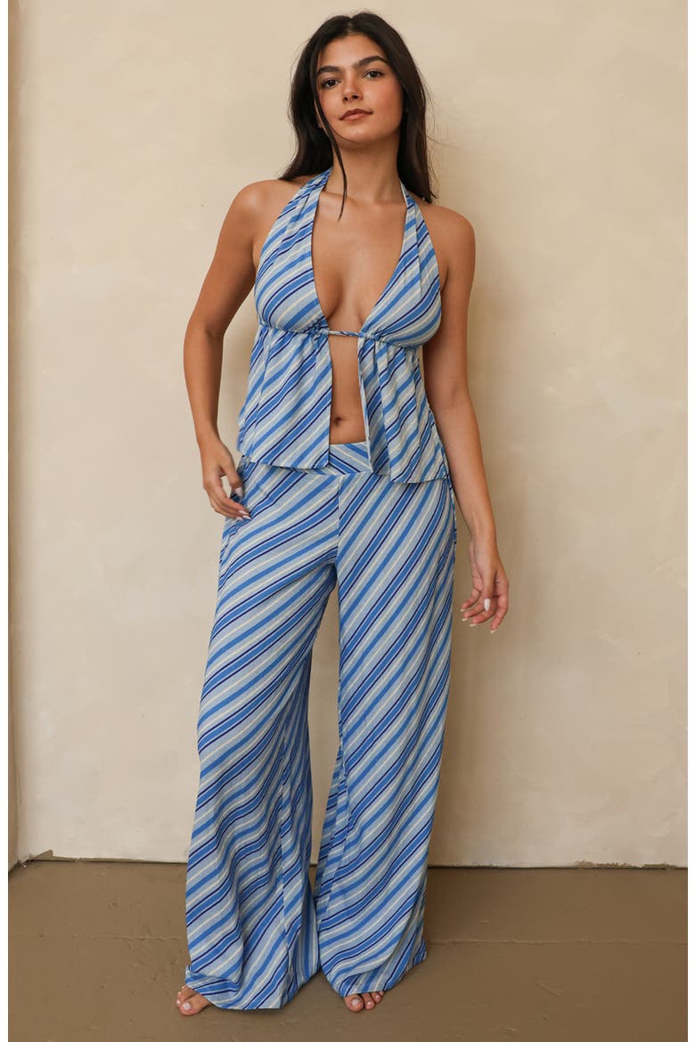 Vila Pants, Alternate, color, Costa Azul