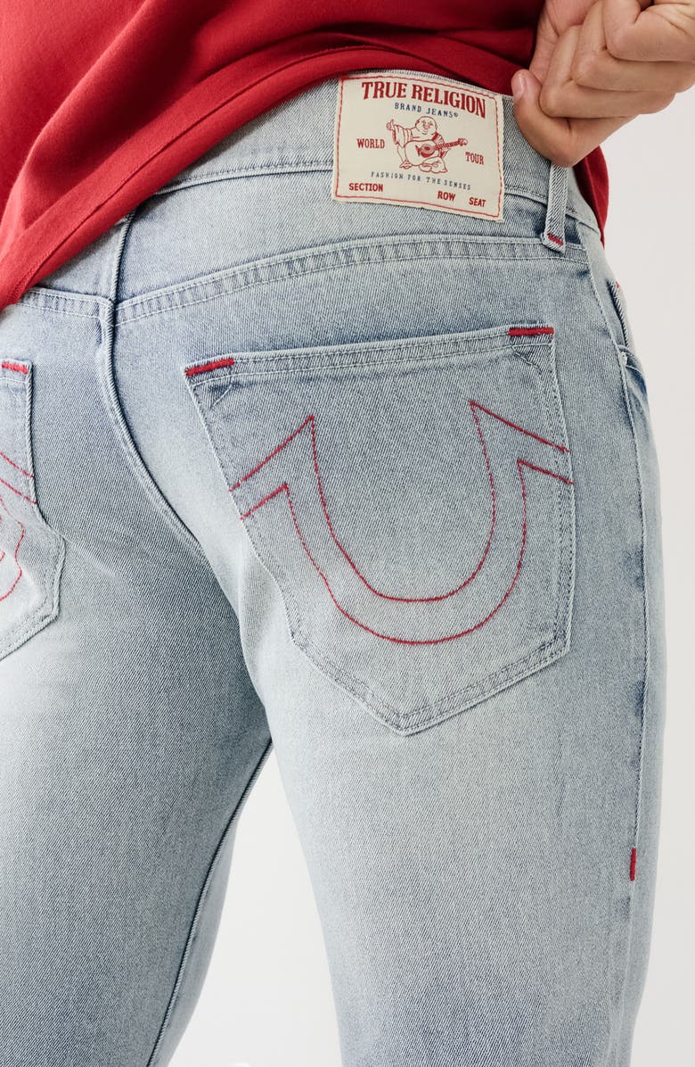 True Religion Brand Jeans Rocco Skinny Jeans, Alternate, color, Light Breezy Wash