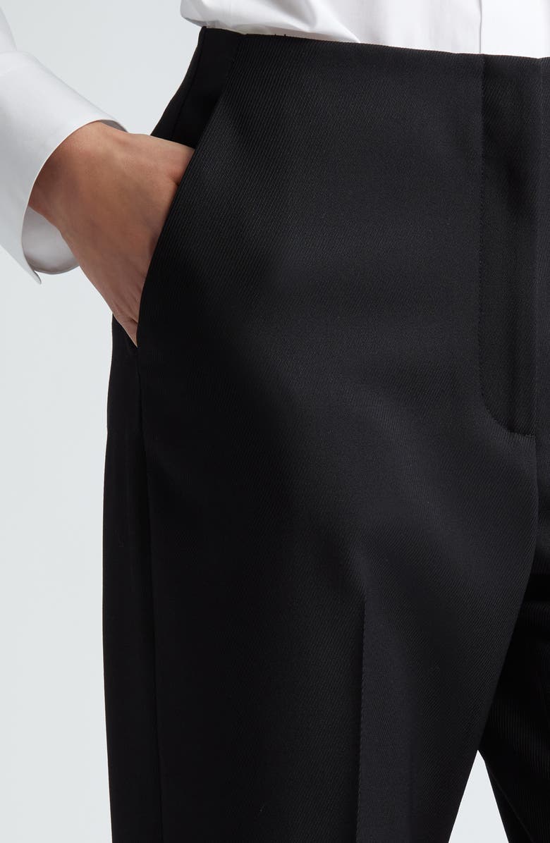 PARTOW Hudson Virgin Wool Pants, Alternate, color, Black