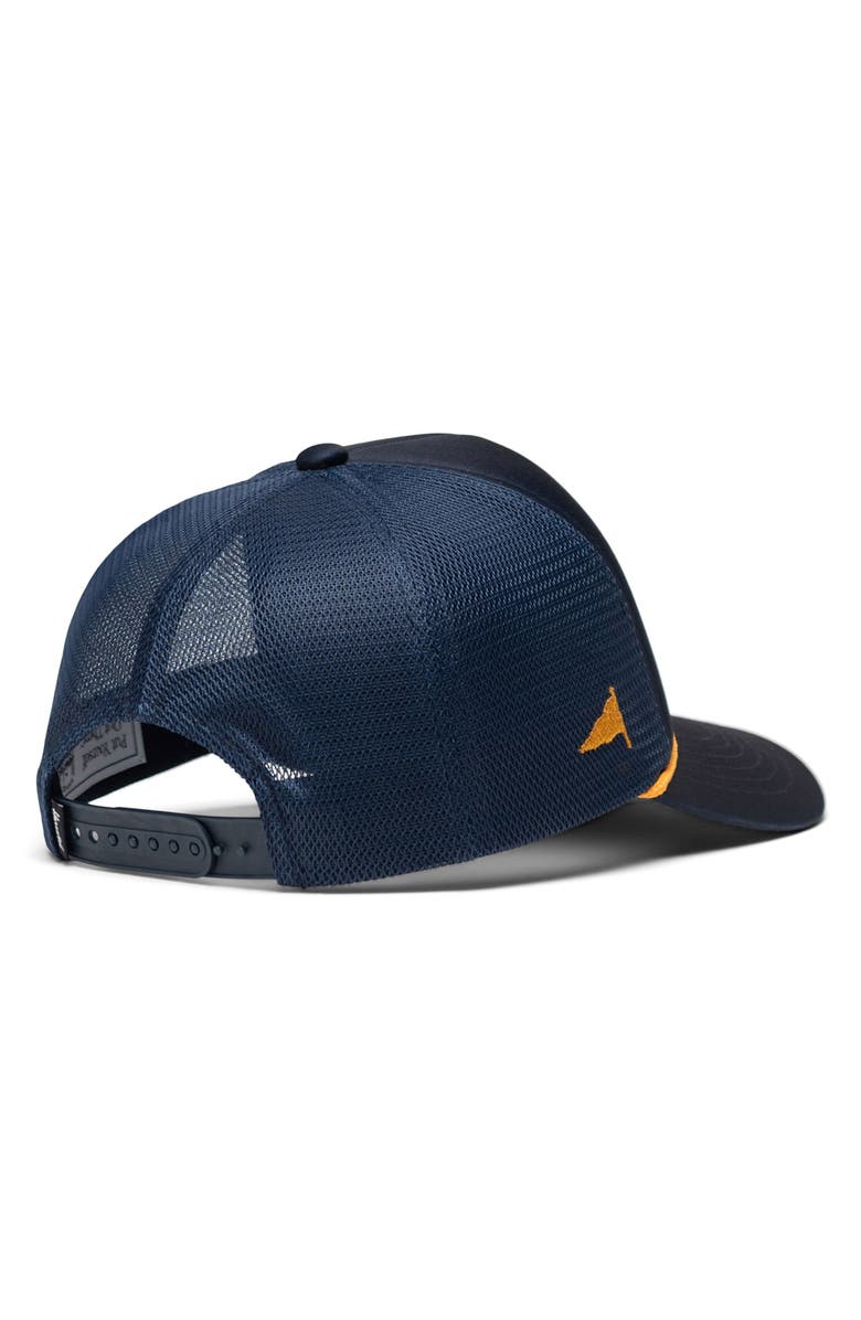 Herschel Supply Co. Marina Mesh Yachting Snapback Cap, Alternate, color, Darkest Navy