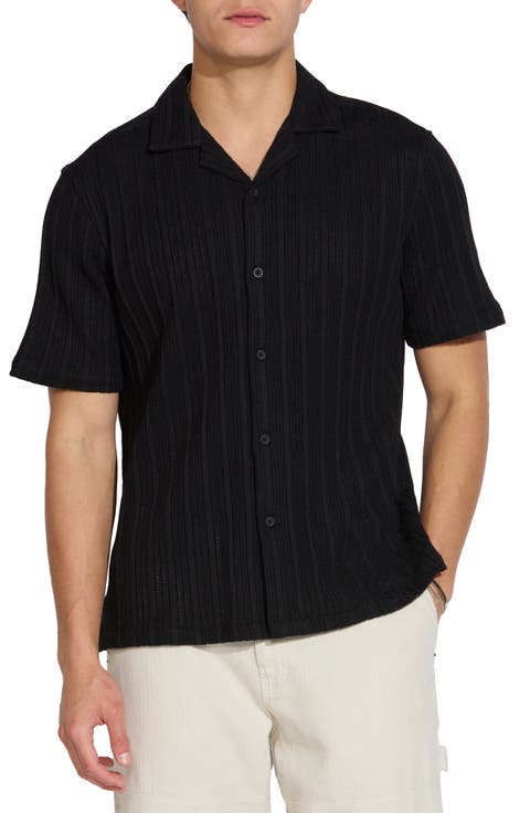 Open Knit Resort Shirt