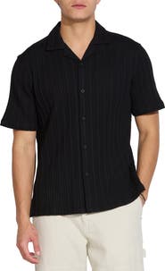 Civil Society Open Knit Resort Shirt