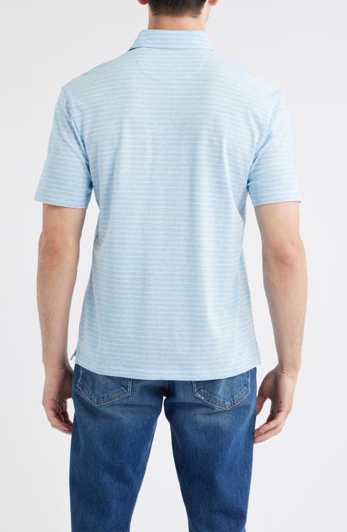 Johnnie-o Ryan Stripe Polo In Multi