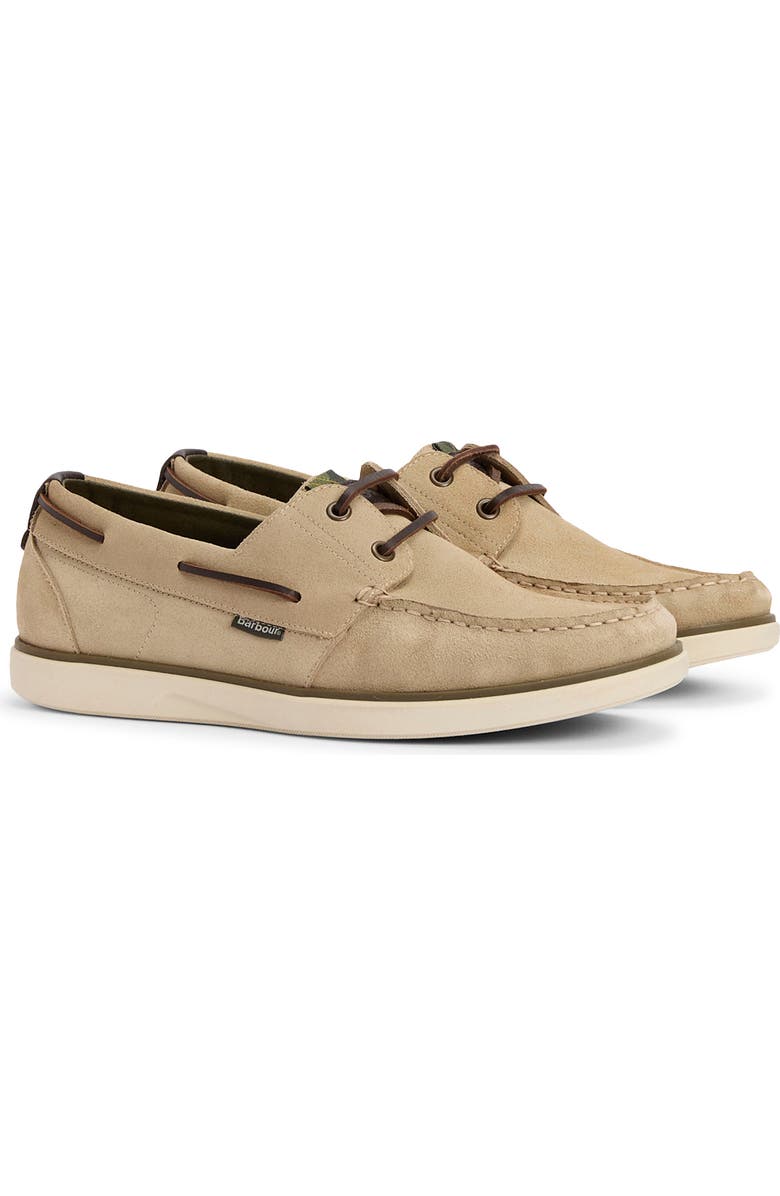 Barbour Rothley Boat Shoe, Alternate, color, Taupe Suede