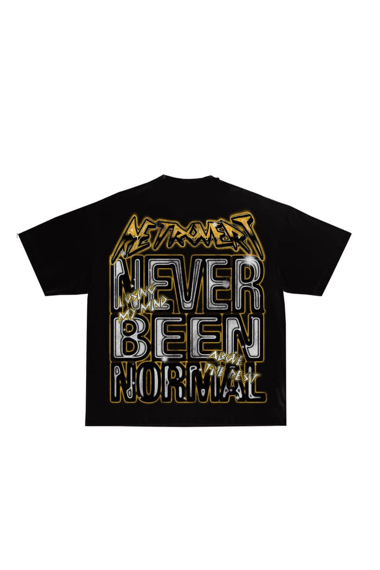 Skull Tee, Alternate, color, Black/Gold