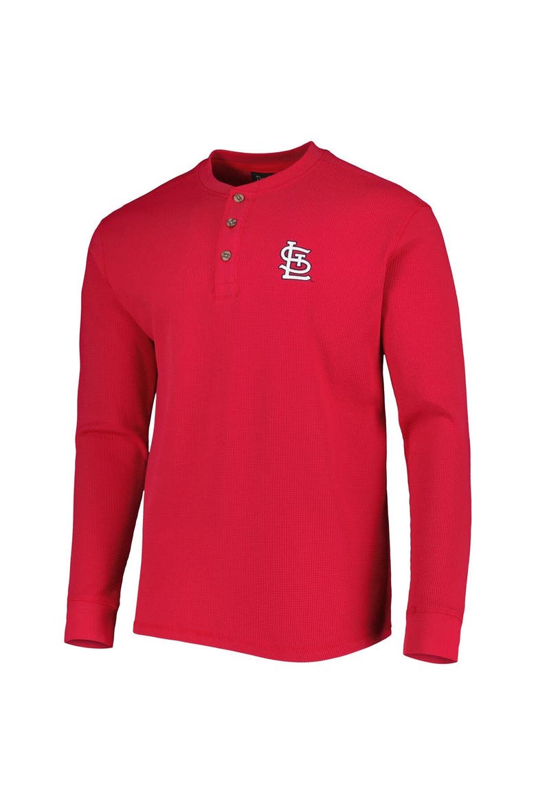 Men's Dunbrooke St. Louis Cardinals Red Maverick Long Sleeve T-Shirt, Alternate, color, Red