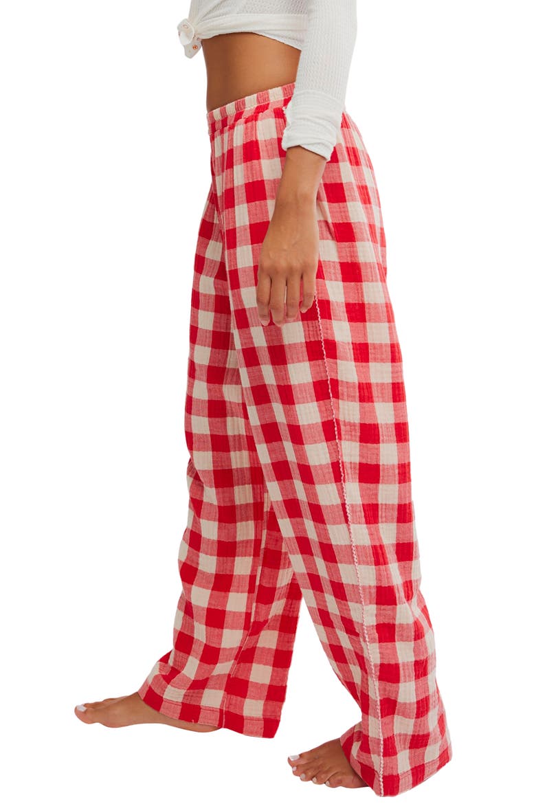 Intimately FP Be Mine Pants, Alternate, color, ATLAS RED COMBO