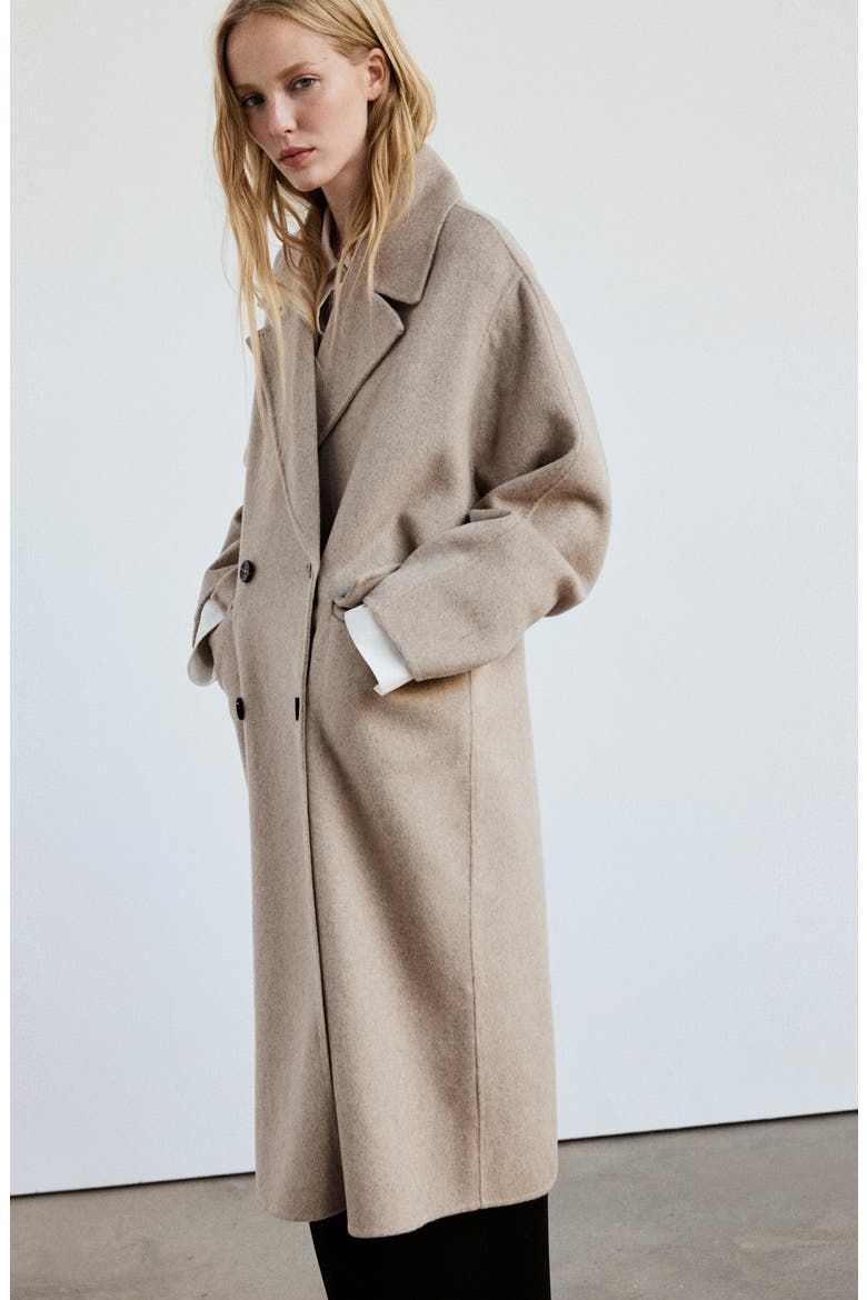 Picarol Wool Blend Coat, Alternate, color, MEDIUM BROWN