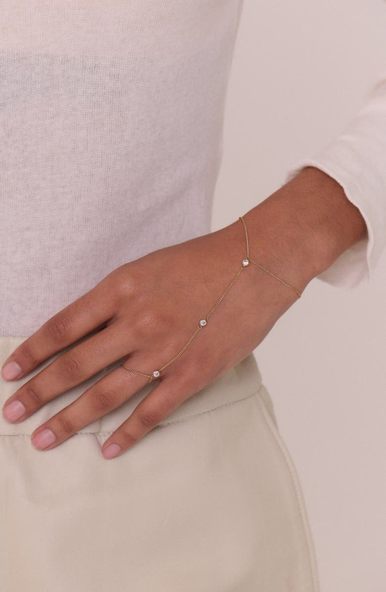 KOZAKH Crystal Hand Chain, Alternate, color,