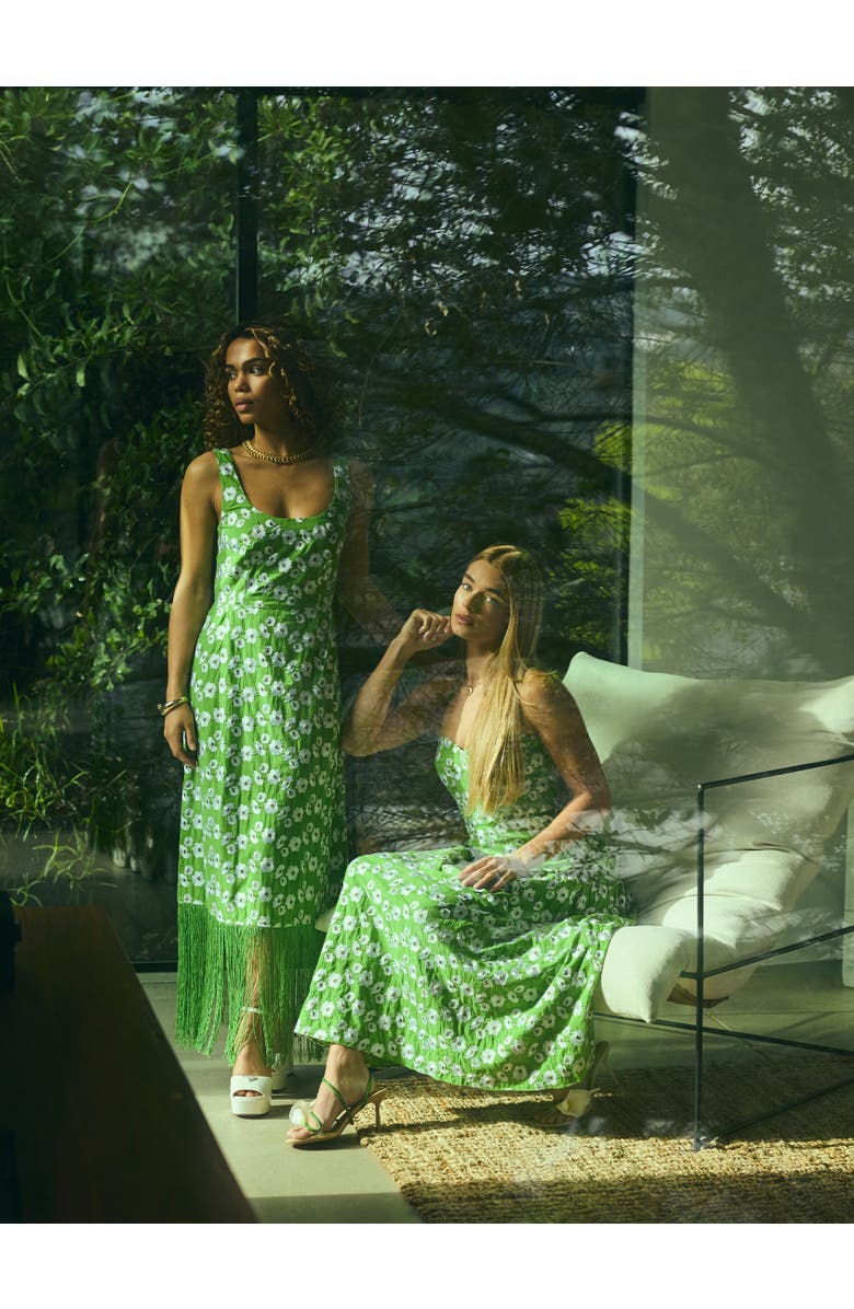 Eddy Hannah Dress, Alternate, color, Magnolia Green Embroidery