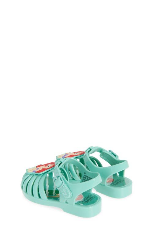 Shop Harper Canyon X Disney® Kids' Ariel Fisherman Sandal In Green Aqua