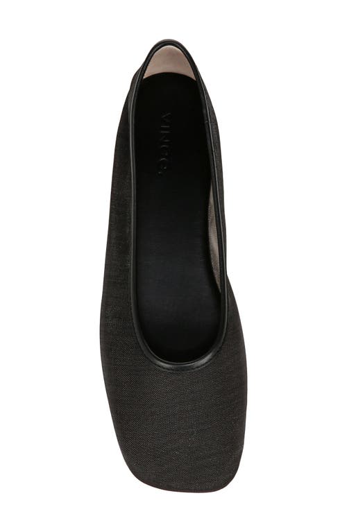 Vince Leah Mesh Square-toe Ballerina Flats