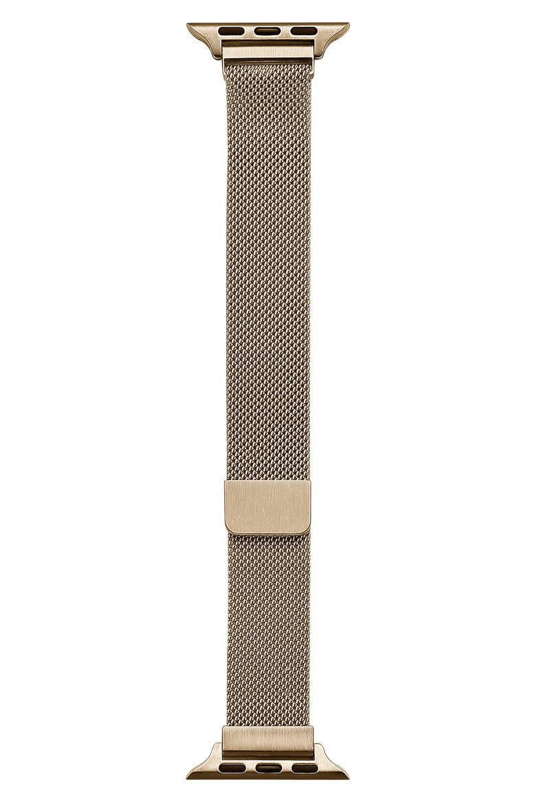 Infinity Stainless Steel Apple Watch® Watchband, Main, color, GOLD