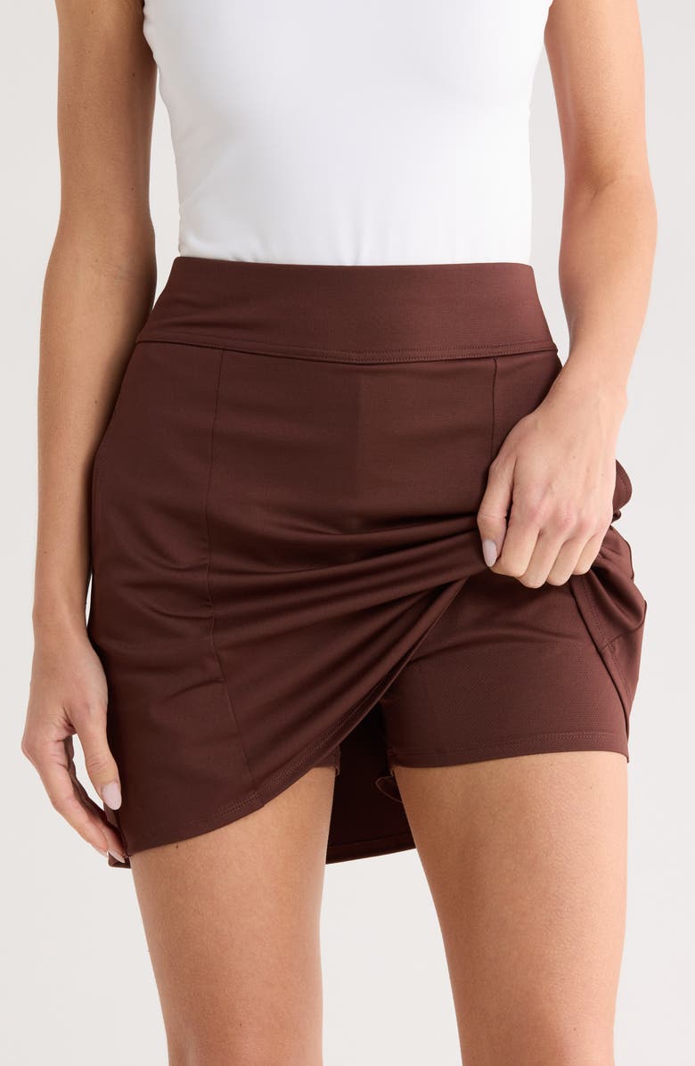 Callaway Opti-Dri Skirt, Alternate, color, Chicory Coffee