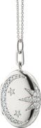 Monica Rich Kosann Galaxy Locket Necklace