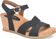 EUROSOFT Tressa Ankle Strap Wedge Sandal