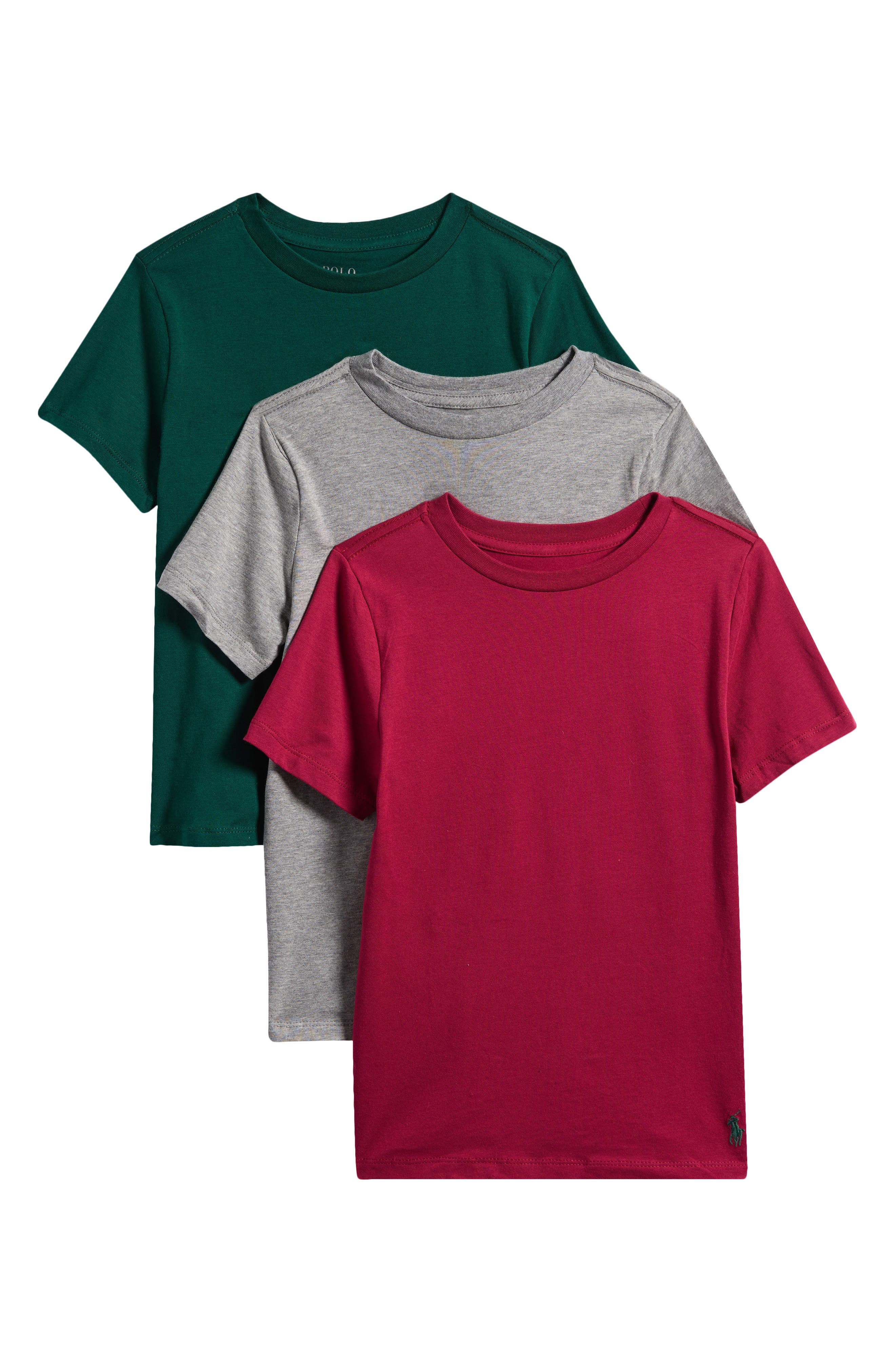 Kids' 3-Pack Stretch Cotton Undershirts