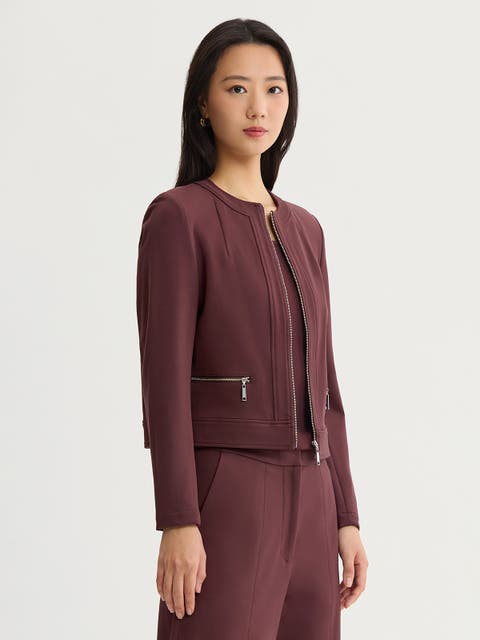 Heritage LuxeStretch Ponte Sport Jacket
