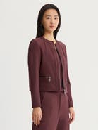 Misook Heritage LuxeStretch Ponte Sport Jacket