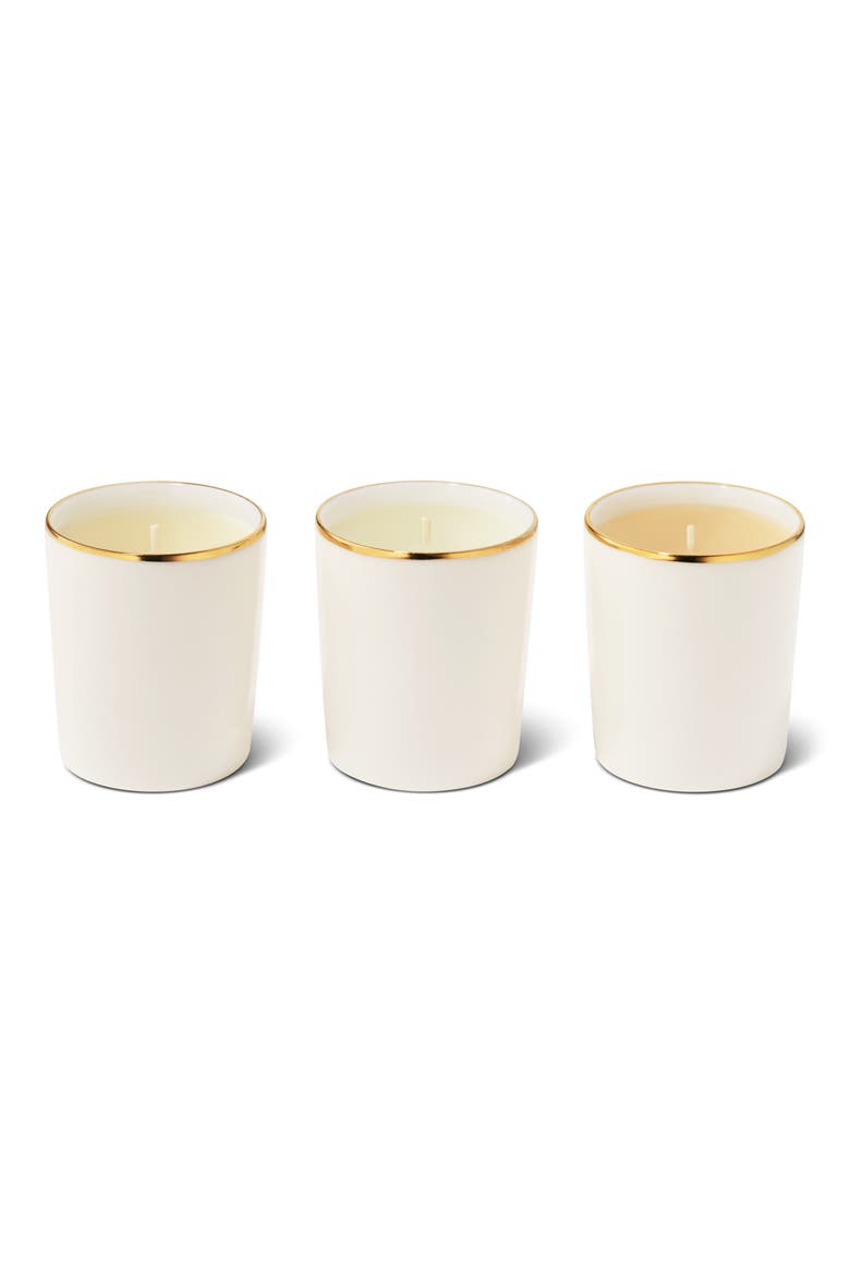 Mini Candle Set, Alternate, color, CREAM