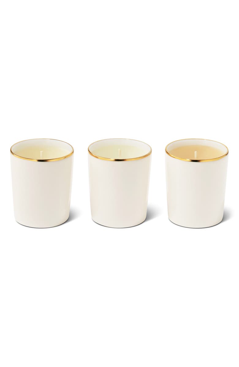 Aerin Mini Candle Set, Alternate, color, Cream