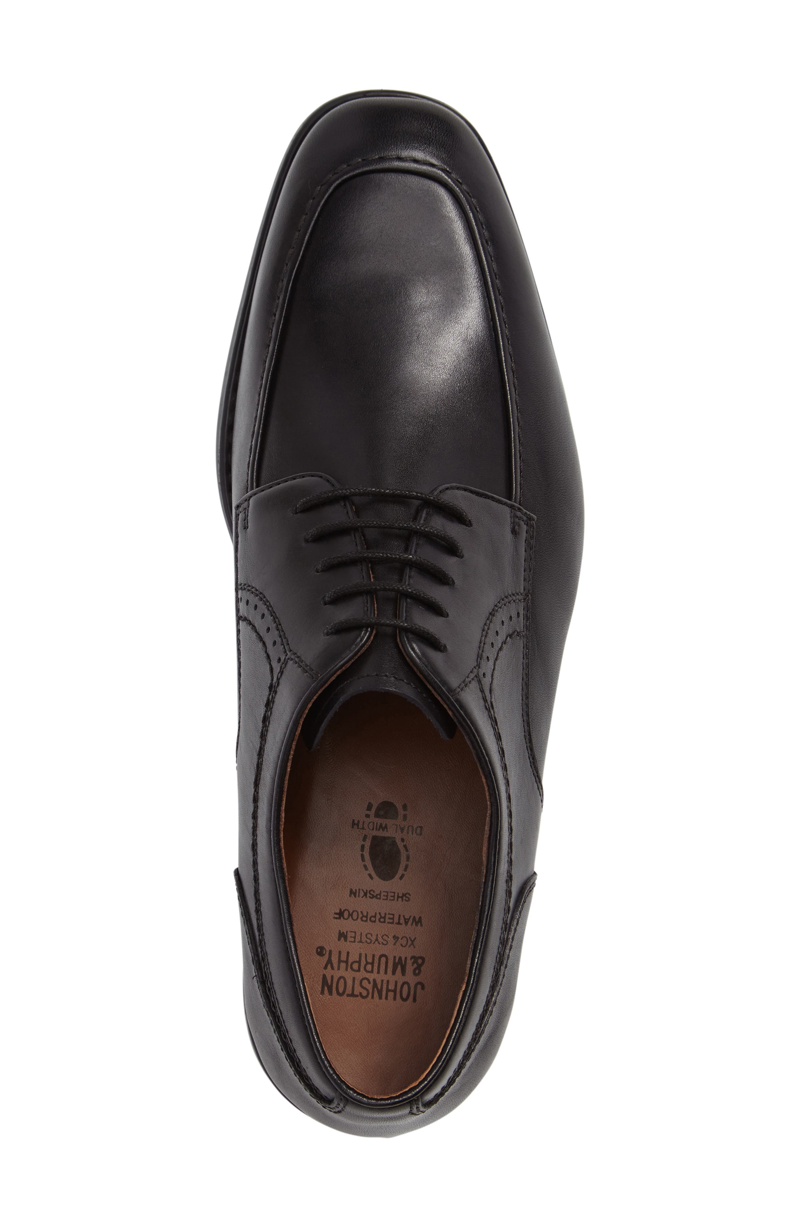 Johnston & Murphy Branning Waterproof Moc-Toe Derby, Alternate, color, 