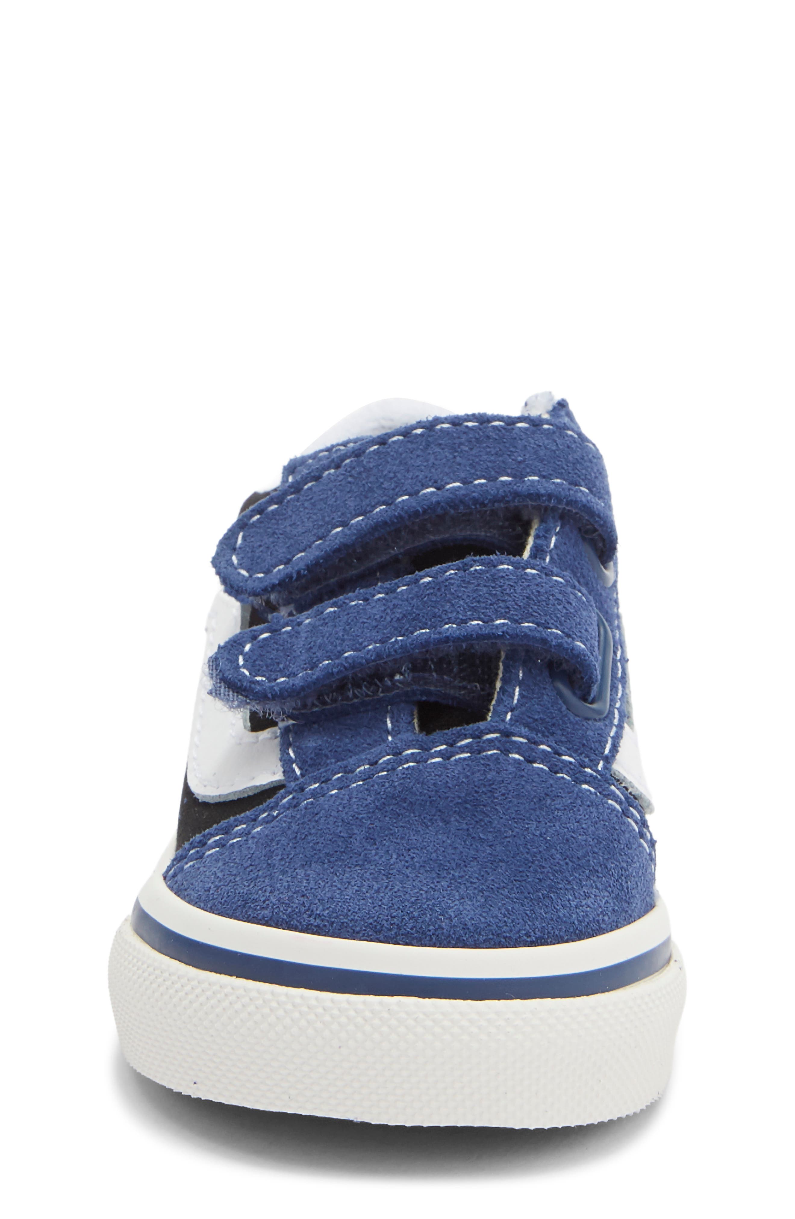Kids' Old Skool V Sneaker, Alternate, color, NAVY BLACK