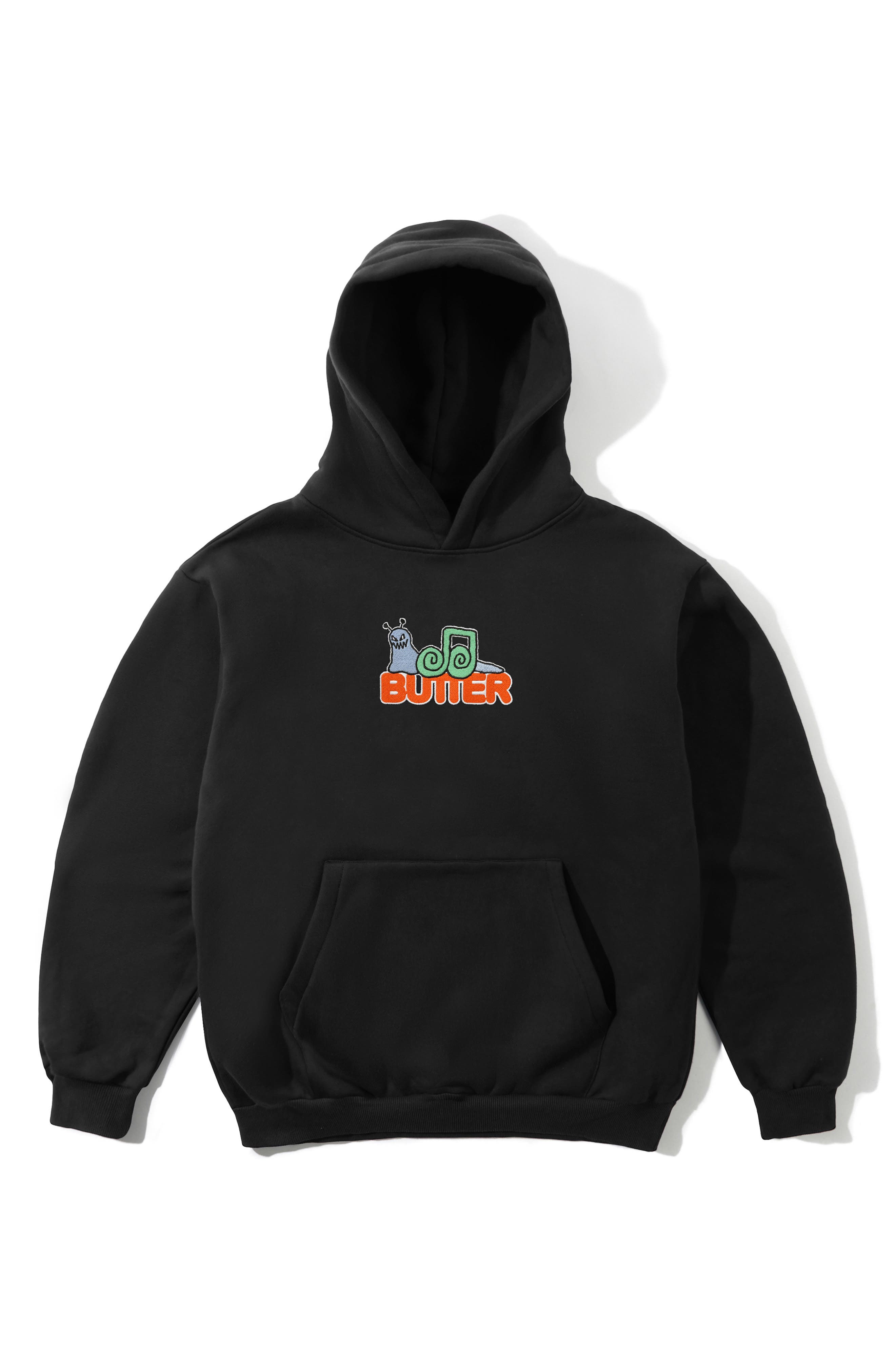 Butter Goods Snail Graphic Hoodie in Black 