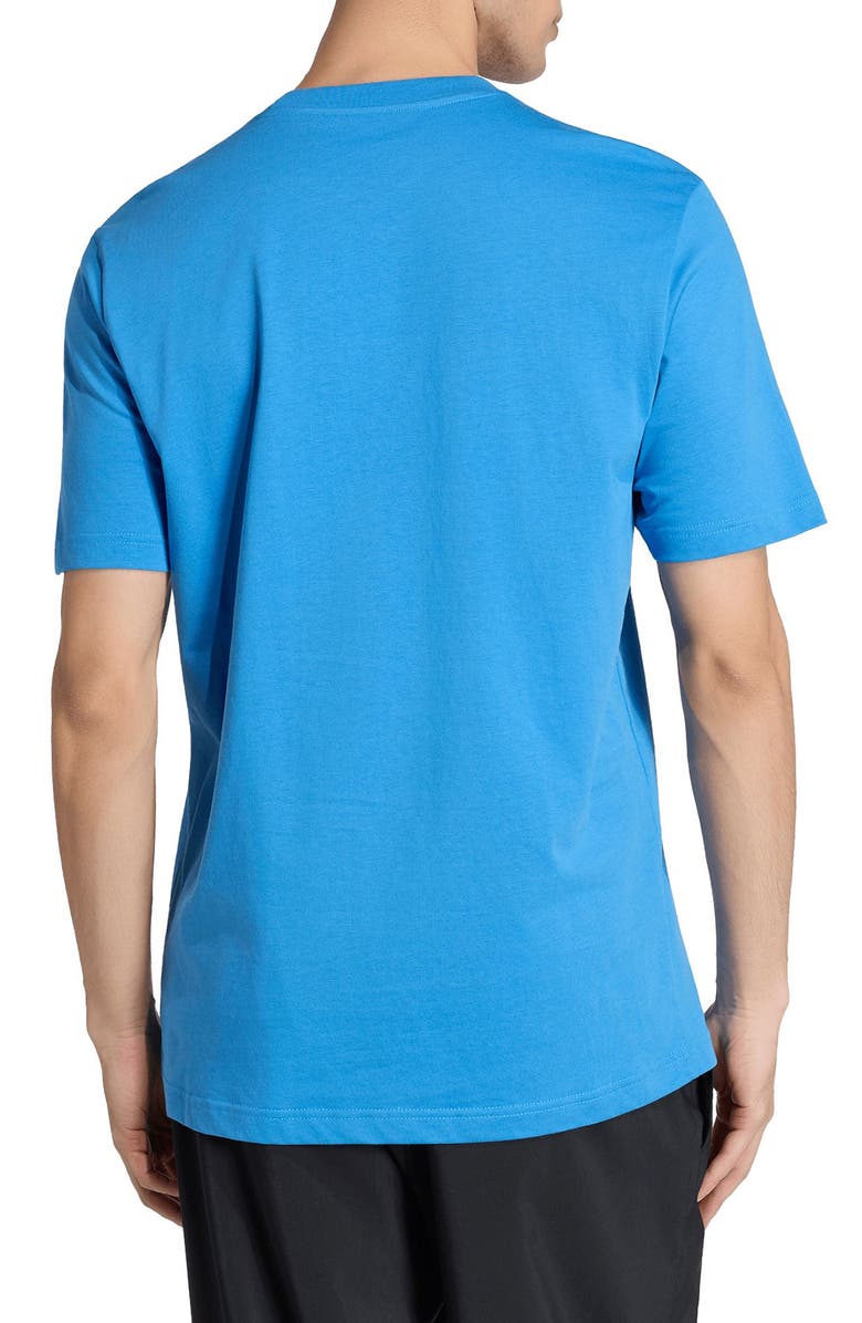 adidas Slide Graphic T-Shirt, Alternate, color, Ray Blue