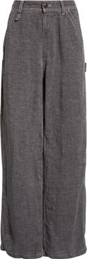 R13 Linen & Cotton Carpenter Pants