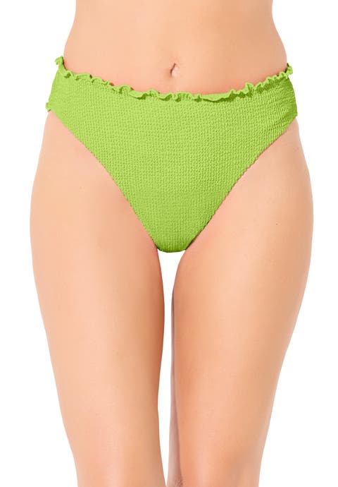 Crinkle Lettuce Trim Swim Brief (Plus Available)