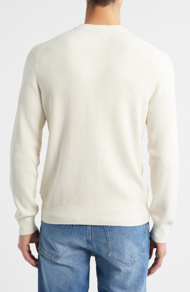 BOSS Horso Crewneck Sweater, Alternate, color, Open White