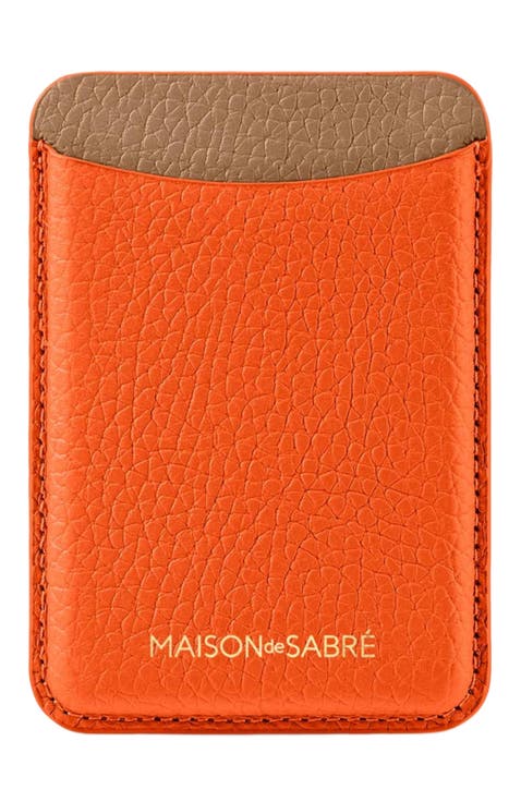 Orange Wallets & Card Cases for Women | Nordstrom