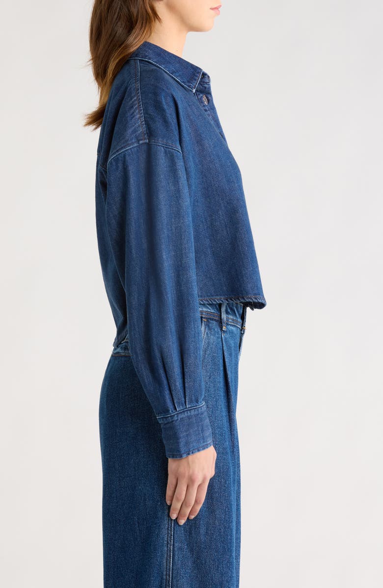 Favorite Daughter The Ex-Boyfriend Crop Shirt, Alternate, color, Mesa