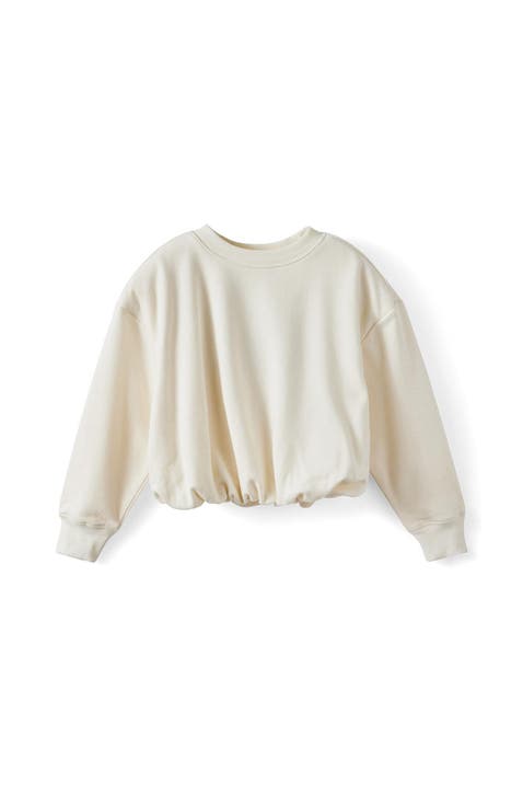 Kid's Sienna Bubble Hem Oversize Crew