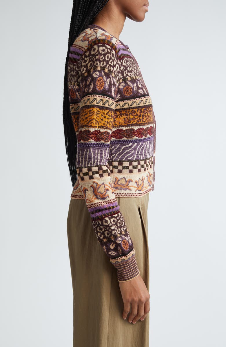 Ulla Johnson Liza Stripe Cardigan, Alternate, color,